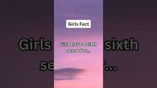 Girl's have sixth sense for..  #psychology #shorts
