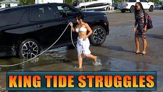 King Tide Struggles | Miami Boat Ramps | Boat Ramp Divas