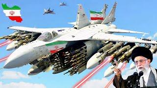 1 minute ago! Iran's 50 Deadliest Fighter Jets Strike Israeli City Center