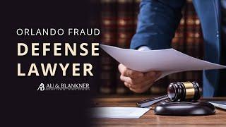 Criminal defense attorney orlando- looking for a Fraud Defense Lawyer in orlando?