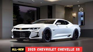 All New 2025 Chevy Chevelle SS Hybrid Revealed - Combining Luxury and Muscle!