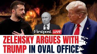 Trump-Zelensky Argument LIVE: Heated Argument in Oval Office over Ukraine Peace Deal | JD Vance|N18G