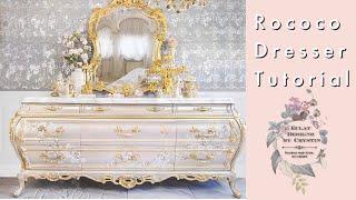 Rococo Bombe Dresser Design