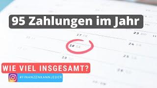 Wie viele Zahltage hat mein Dividendenkalender? | Dividendenstrategie | Geld sparen & investieren