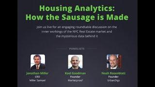 Housing Analytics: How the Sausage is Made