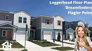 Loggerhead floorplan, Dreamfinders Homes