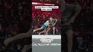 This was the moment points were scored on Pena, resulting in his loss. #gordonryan #adcc #bjj