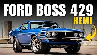 the ultimate American Muscle Car Faceoff ; MOPAR 426 HEMI vs. Ford BOSS 429 HEMI