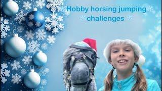 Vlogmas day 3 hobby horsing jumping challenges ️🫶️