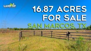 16.87 Acre Ranch Land For Sale in San Marcos, Texas - Guadalupe County