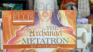 The Archangel Metatron Self-Mastery Oracle By Amanda Ellis Art By Jane Delaford Lets Have A LOOK 