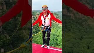 Bungee Jumping With Rope In Beautiful Place:Asmr Bungee Jumping#beauty#bungee#travel