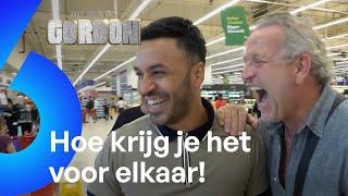 Gordon versiert JONGE HETERO HUNK in supermarkt!  | Dit Ben Ik: Gordon