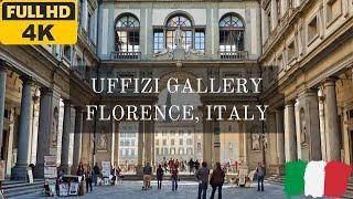 Uffizi Gallery, Florence, Italy 2023 (4K walking tour)