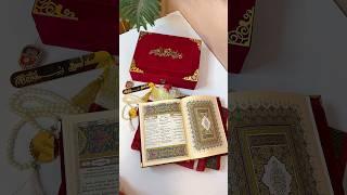 Complete Hadiya set with Roman Urdu translation Quran | Customised Hadiya Set for Muslims #hadiya