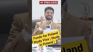 Funds for Poland Study Visa | Study in Poland | Crown Immigration