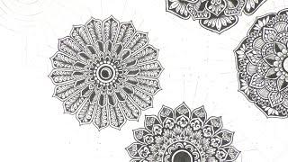 2 Mandala art for beginners || How to draw a MANDALA ART for beginners || Mandala drawing