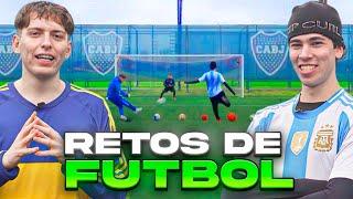 DAVOO XENEIZE vs. SPREEN - RETOS DE FUTBOL (PRECISION, PUNTERIA Y POTENCIA)