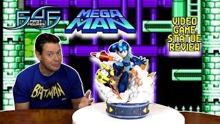 VIDEO GAME CHARACTER BROUGH TO LIFE: First 4 Figures MEGA MAN STATUE REVIEW