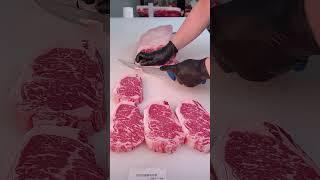 A delicacy on the tip of your tongue - steak making!