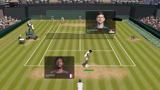 FULL ACE TENNIS - Wimbledon 2024 Final : leonM (Monfils) vs Willito (Djokovic) IN A GRUELING BATTLE!