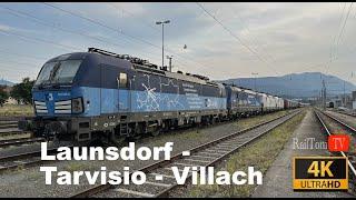 Führerstandsmitfahrt / Strecke 408 nach Villach & Tarvis /  18.06.2023