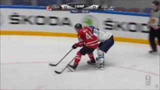 Top Prospect Patrik Laine vs Canada Highlights