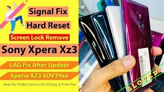 How to Reset Sony Xperia XZ3 SOV39 Unlock Screen Lock | Hard reset | Convert Global Signal Fix 100%