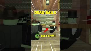 I built the BEST BANK in Dead Rails  #roblox #deadrails