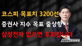 [주식]코스피 목표치 3200선 증권사 지수 목표 줄상향 삼성전자 없으면 후회합니다(20250612목)주식 주식투자 주식강의 주식공부 주식초보 주식단타 주식고수 단타매매