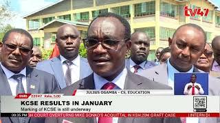 KCSE Results Will Be Announced In January 2025: CS Education Julius Ogamba