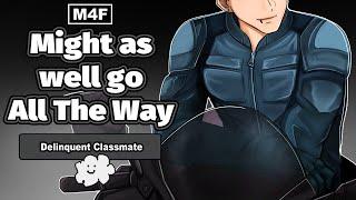 Riding your Delinquent Classmate's Huge Bike (x Listener)(Motorcycle ASMR) | M4F Boyfriend Audio RP