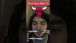 Blind Rank NBA Centers