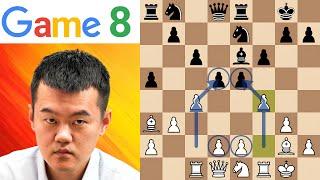 Game 8: Ding Liren vs Gukesh D | World Chess Championship 2024