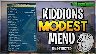 KIDDIONS MOD MENU GTA 5 | Download Free hackest menu 2025 [best menu]