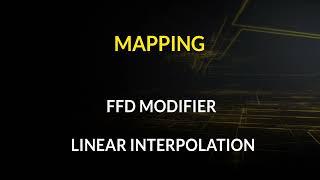 Mapping - Interpolation of FFD Modifier