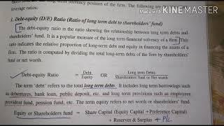 Management Accounting-Ratio Analysis-Part 6