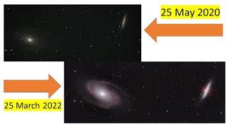 Imaging M81 Bode's and M82 Cigar Galaxies