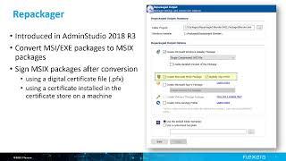 AdminStudio Delivers on MSIX