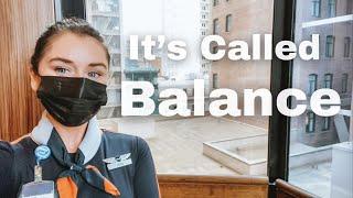 Keeping Balance in San Fransisco || Flight Attendant Vlog