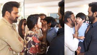 Manchu Family CUTE Moments | Manchu Lakshmi | Manchu Manoj | Manchu Vishnu | Mohan Babu | News Buzz