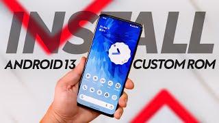 How To FLASH Android 13 Custom ROM - Redmi Note 10 Pro & Max