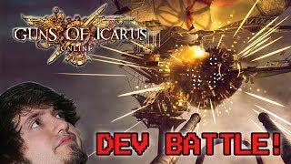 Guns of Icarus DEV BATTLE!