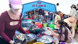 Bà con quá mừng gặp Bước Chân Miền Tây Chợ Ô Long Vĩ Châu Phú An Giang