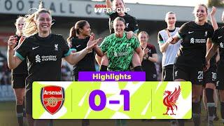 Liverpool Stun Arsenal to Reach Semi-Finals! | Arsenal 0-1 Liverpool | Adobe Women's FA Cup 2024-25