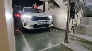 How to Car Park in tight home space ft. Kia Sonet #CarParking #CarParkingIndia #KiaSonet