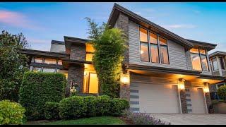 Superb Street of Dreams Lake Oswego luxury home inspired by Frank Lloyd Wright! 1814 Highlands Loop