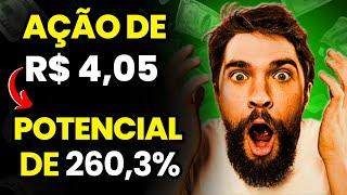 5 AÇÕES BARATAS COM POTENCIAL ABSURDO INVESTINDO POUCO