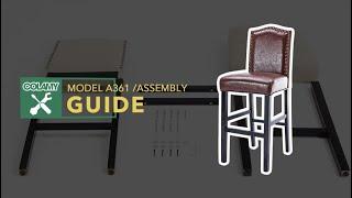 COLAMY Dining Chair A361 Assembly Guide 2023