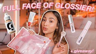 FULL FACE OF GLOSSIER + GIVEAWAY!